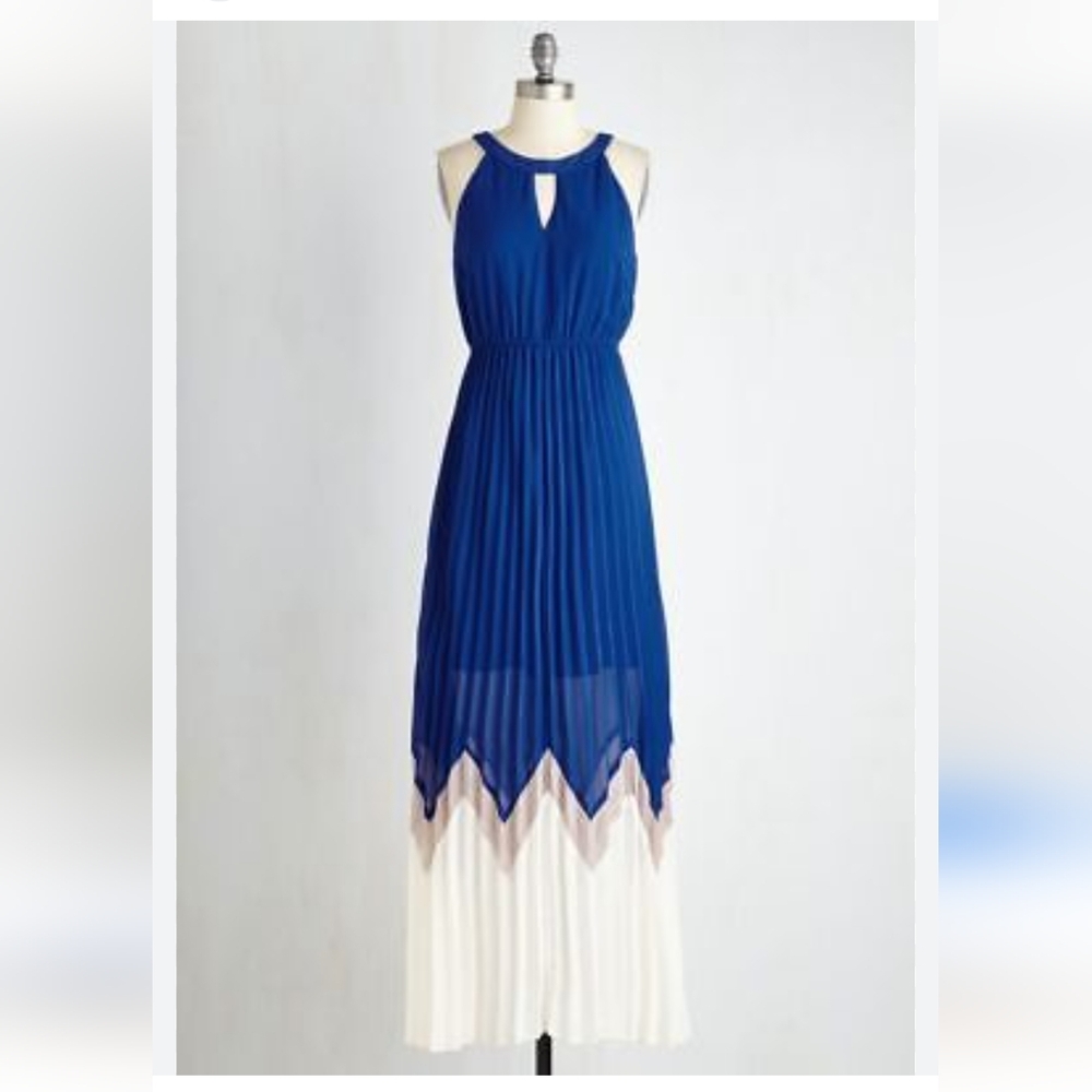 Ya Los Angeles Silk Maxi Dress